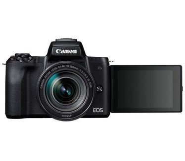 Canon EOS M50 + 18-150mm f/3.5-6.3 Zwart
