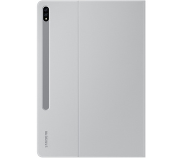 Samsung Galaxy Tab S7+Book Cover Grijs