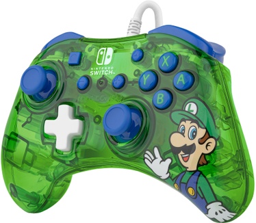PDP Rock Candy: Luigi Lime Blauw, Groen, Transparant