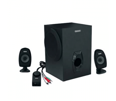 Eminent EM3506 Speakerset met Subwoofer 2.1 Zwart