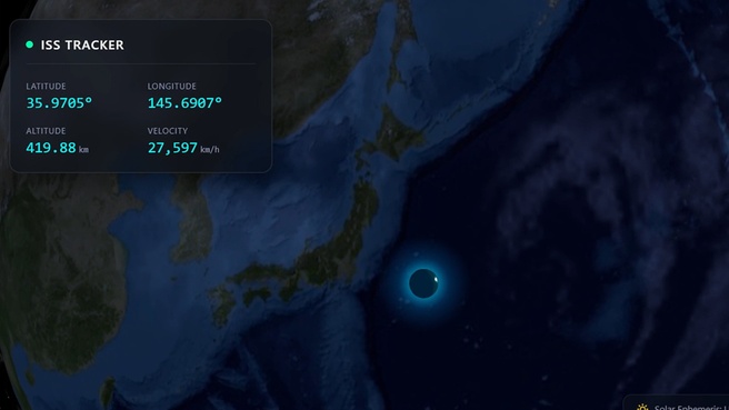 Google Gemini 3.1 Pro-ISS-dashboard