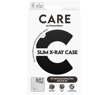 PanzerGlass CARE by PG Fash Case Black Sam New A15