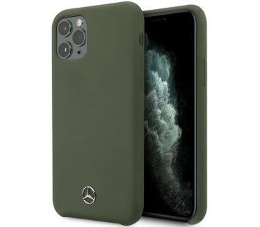 Mercedes-Benz Silicone Case - Apple iPhone 11 Pro (5.8") - Groen  Groen