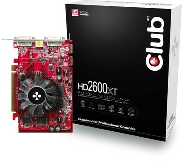 Club 3D Radeon  HD 2600XT GDDR3 256MB Silent