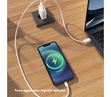 Accezz Ultra Slim GaN Charger 45W - USB-A + USB-C