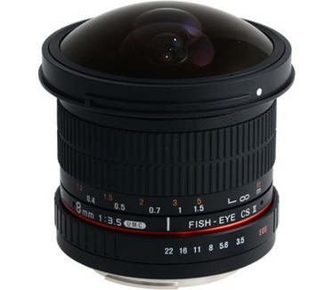 Samyang Optics 8mm f/3.5 Asph IF MC Fisheye CSII