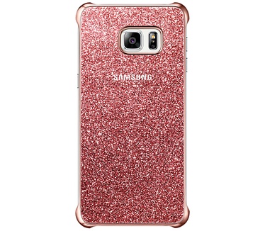 Samsung Galaxy S6 edge Plus Glitter Cover Roze