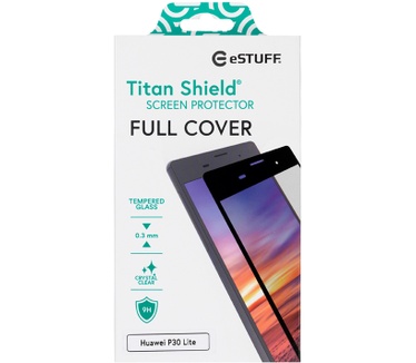 eStuff Huawei P30 Lite Full Cover Bla