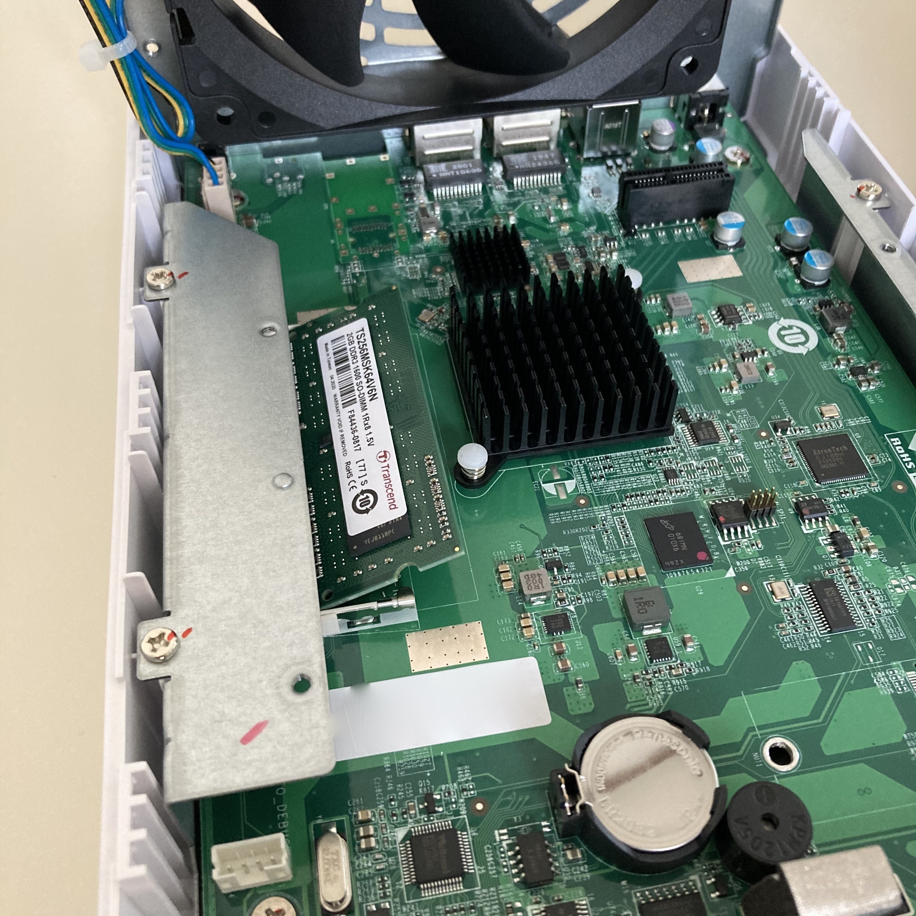 RAM upgrade - Module inprikken