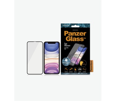 PanzerGlass iPhone XR/11 CF Anti-microbial Black