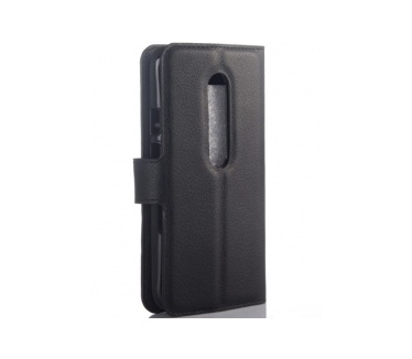 Motorola Moto G 3rd Gen Litchi Texture Wallet Case Zwart