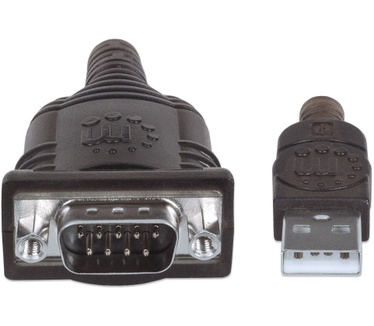 Manhattan 0.45m, USB/Serial Zilver