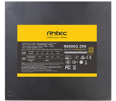 Antec NeoEco Gold Zen 600W