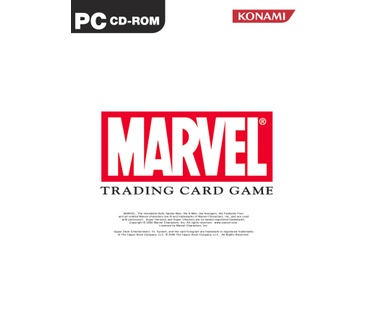 Packshot voor Marvel Trading Card Game