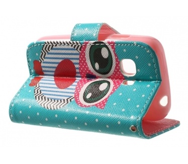 Kees Portemonnee Hoesje Samsung Galaxy Young 2 - Cute Owl