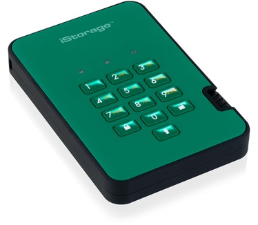 iStorage diskAshur 2 2TB Groen