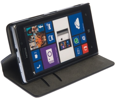 Three Innovates Nokia 925 Wallet zwart