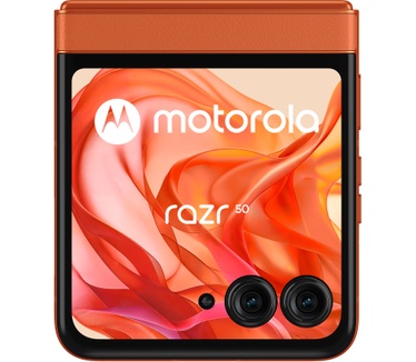 Motorola Razr 50 Oranje
