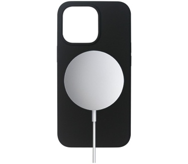 eStuff Magnetic Silicone Cover for iPhone 13 Pro (iPhone 13 Pro) Zwart