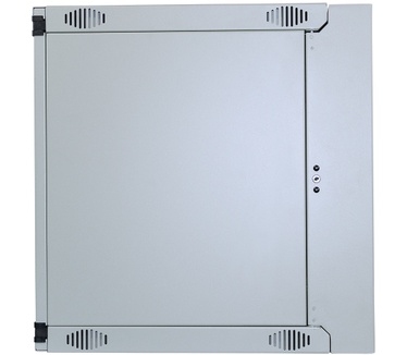 Intellinet 19" Double Section Wallmount Cabinet, 12U, 600mm depth, Flatpack, Grey