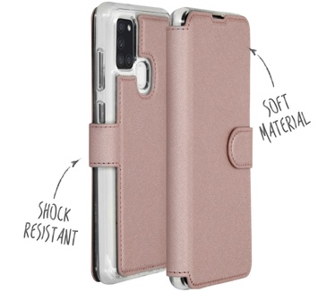 Accezz Xtreme Wallet Bookcase Samsung Galaxy A21s - RosГ© Goud (Galaxy A21s) Rosé Goud