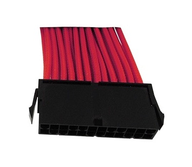Gelid Solutions 24-Pin Extension Cable - Red 30CM Rood