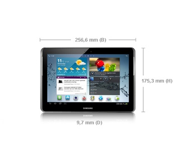 Samsung Galaxy Tab 2 10.1 3G 16GB Titanium