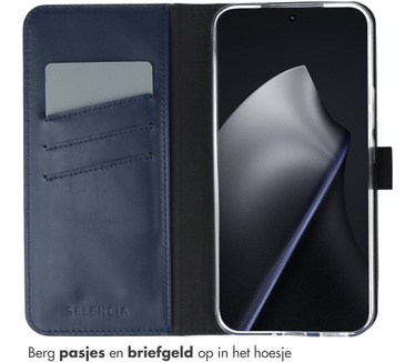 Selencia Echt Lederen Bookcase