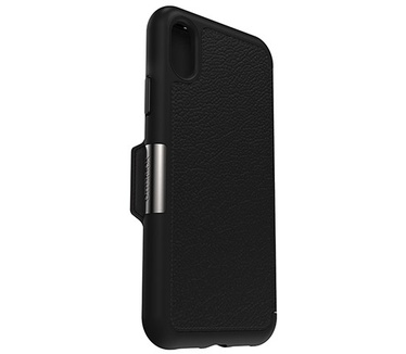 Otterbox Strada Premium Leather Folio Case (iPhone XR) Zwart