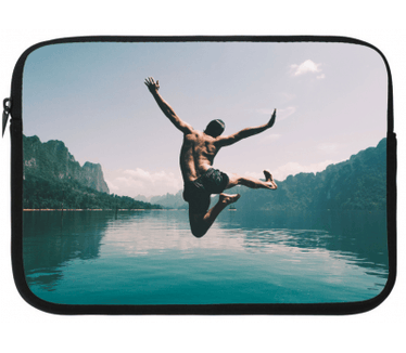 Just in Case Apple iPad Mini Tablet Sleeve met eigen foto - zwart