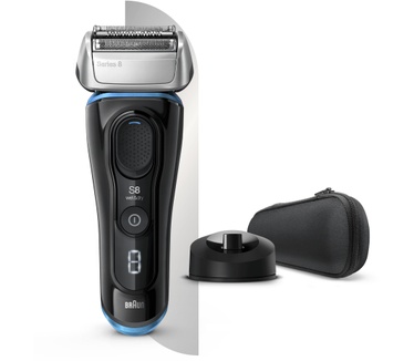 Braun Series 8 8345s Volgende Generatie Elektrisch Scheerapparaat, Oplaadstandaard, Etui, Noir