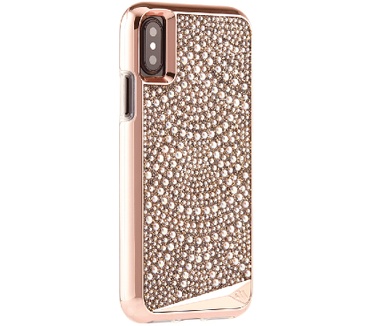 Case-Mate Brilliance Tough Apple iPhone X (iPhone Xs/X) Rosé Goud