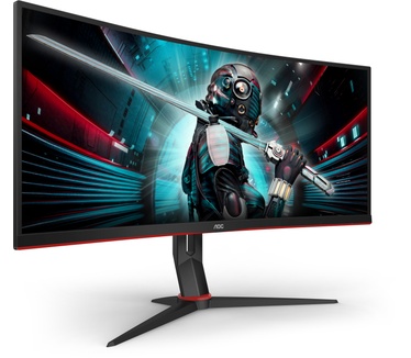 AOC CU34G2/BK Rood, Zwart
