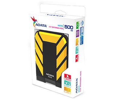 Adata HD710 500GB Geel