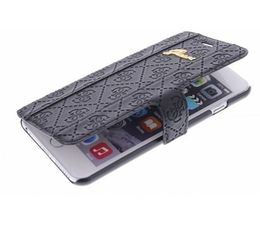 Guess Originele Scarlett Folio Bookcase hoesje voor de iPhone 6 Plus - Zwart Zwart