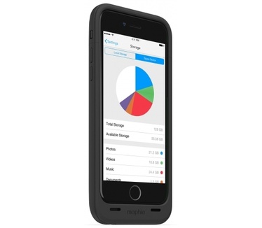 Mophie Space Pack 64GB Apple iPhone 6 Black