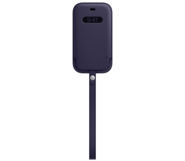 Apple Leren sleeve met MagSafe voor iPhone 12 mini (iPhone 12 mini) Paars
