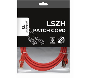 Gembird PP6A-LSZHCU-R-3M Rood