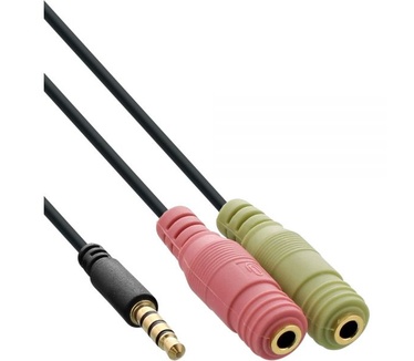 InLine 2m, 3.5mm/2x3.5mm