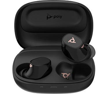 Poly Poly Voyager Free 20 Black Earbuds +Basic Charge Case Customer Special 1