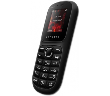 Alcatel ONE TOUCH 217D Zwart