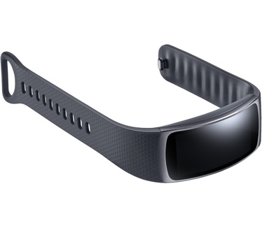 Samsung Galaxy Gear Fit 2 Large Zwart (Grijs, Zwart)