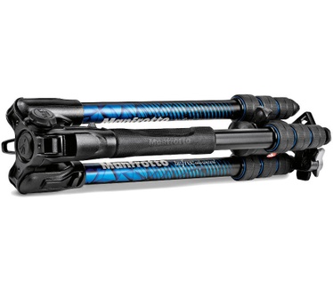 Manfrotto Befree Advanced Aluminium (Zwart/Blauw)