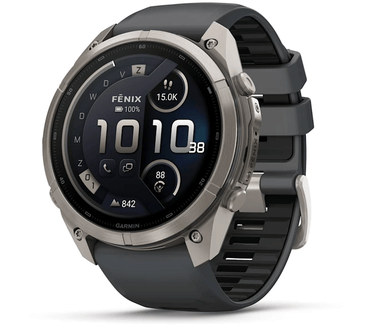Garmin fēnix 9 Pro, 51mm, InReach, Titanium (Zwart)