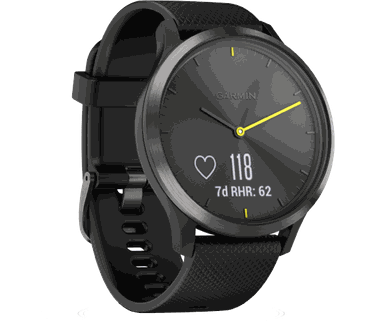 Garmin Vivomove Vivomove HR Smartwatch Sport - Zwart