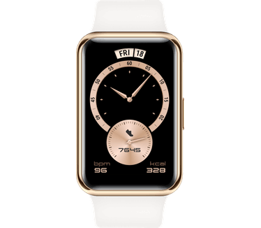 Huawei Watch Fit Elegant Rosé Goud (Wit)