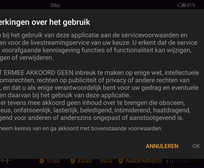 Sony Xperia IV series Streamingfuncties