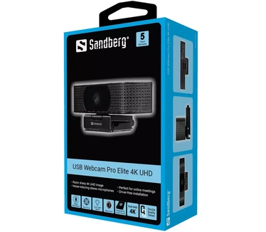 Sandberg Pro Elite 4K UHD webcam