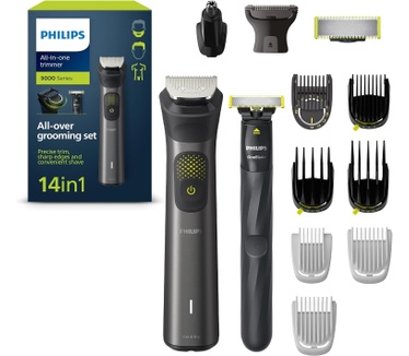 Philips Beardtrimmer Series 9000 14-in-1 trimmer + OneBlade MG9550/15