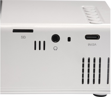 Denver Projector PR-1000 - Mini projector with included power adaptor and HDMI cables. - 320 x 240 - 30 lumens